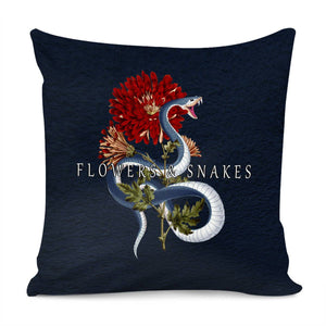 Snake Pillow Cover