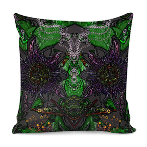 Passionflower Pillow Cover