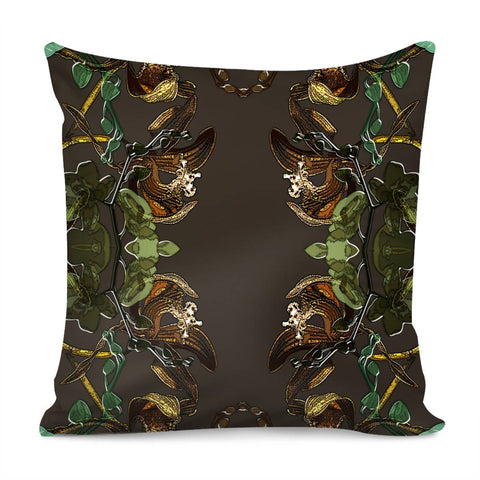 Image of Orchid Garden Pillow Cover