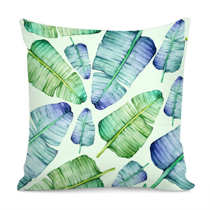 Fancy Tropical Pattern Pillow Cover