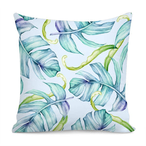 Fancy Tropical Pattern Pillow Cover