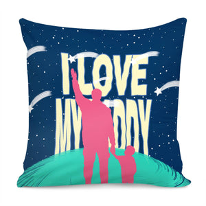 Father Image Pillow Cover