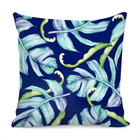 Image of Fancy Tropical Pattern Pillow Cover