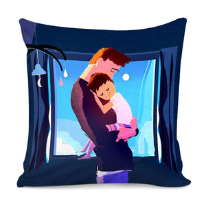 Father Image Pillow Cover