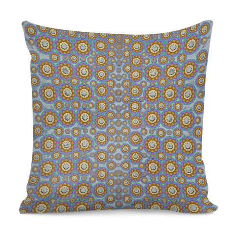 Image of Florals Striving To Be In The Hole World As Free Pillow Cover