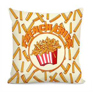 French Fries Pillow Cover