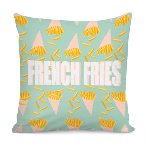 French Fries Pillow Cover