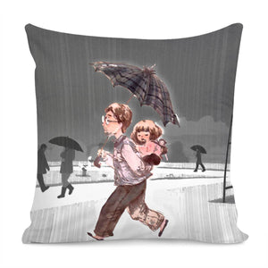 Father Image Pillow Cover