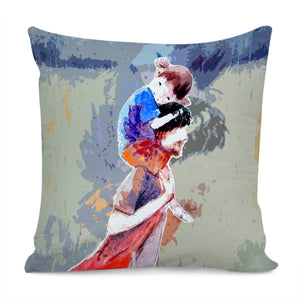 Father Image Pillow Cover