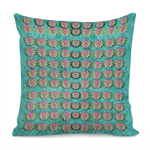 Lotus Bloom In The Sacred Soft Warm Sea Pillow Cover