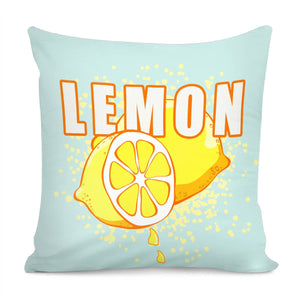 Lemon Pillow Cover