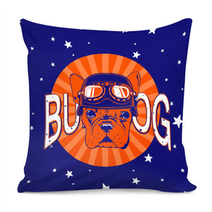 Bulldog Pillow Cover