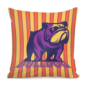 Bulldog Pillow Cover