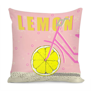 Lemon Pillow Cover