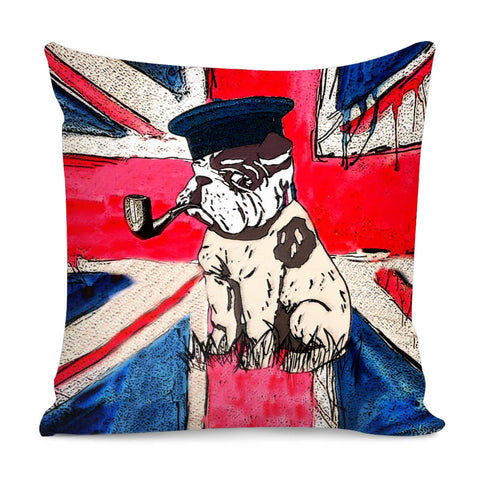 Image of Bulldog Pillow Cover