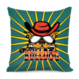 Bulldog Pillow Cover