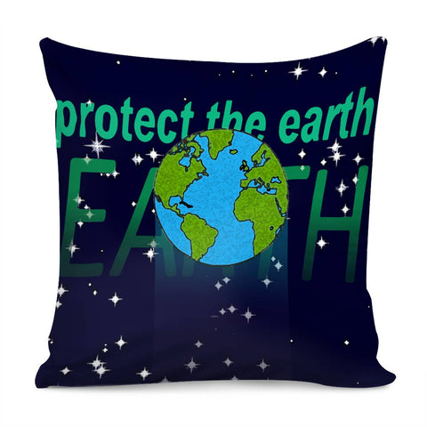 Image of Earth Pillow Cover