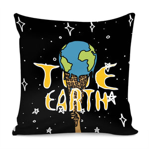 Earth Pillow Cover