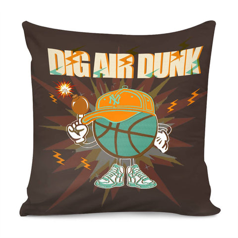 Image of Basketball Pillow Cover