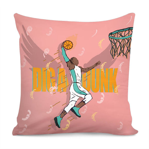 Image of Basketball Pillow Cover