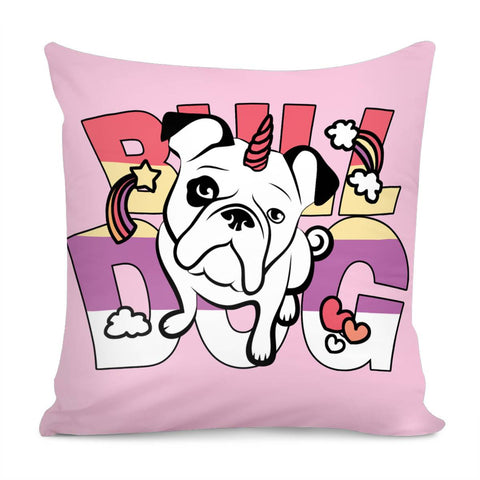 Image of Bulldog Pillow Cover