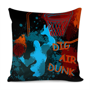 Basketball Pillow Cover