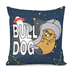 Bulldog Pillow Cover