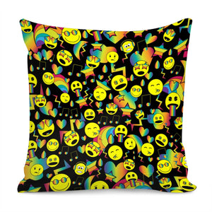 Emoji Party Pillow Cover