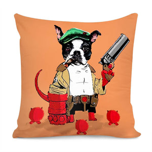 Bulldog Pillow Cover