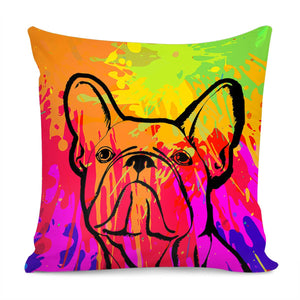 Bulldog Pillow Cover