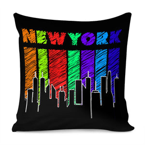 Empire State Building Pillow Cover