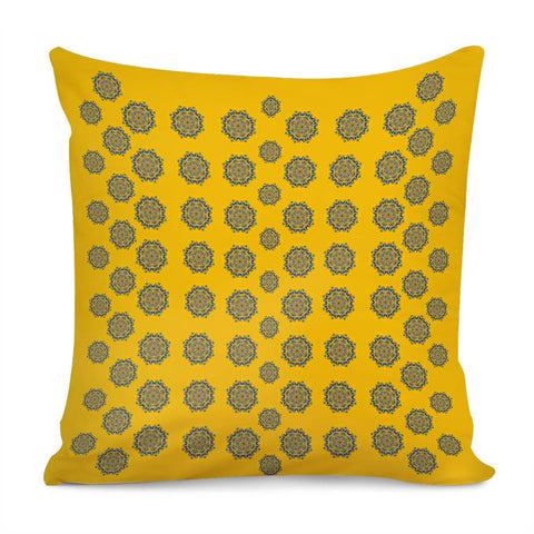 Image of Sensational Stars On Incredible Yellow Pillow Cover