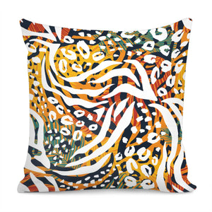 Modern Abstract Animal Print Pillow Cover