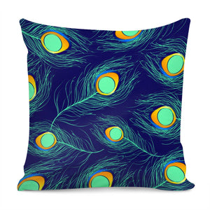 Peacock Pillow Cover