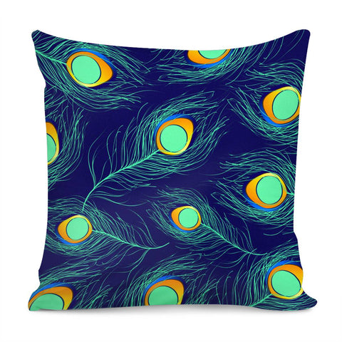 Image of Peacock Pillow Cover