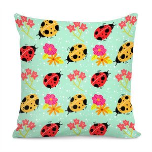 Ladybug Pillow Cover