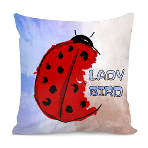 Ladybug Pillow Cover