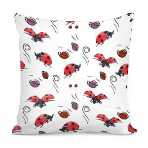 Ladybug Pillow Cover