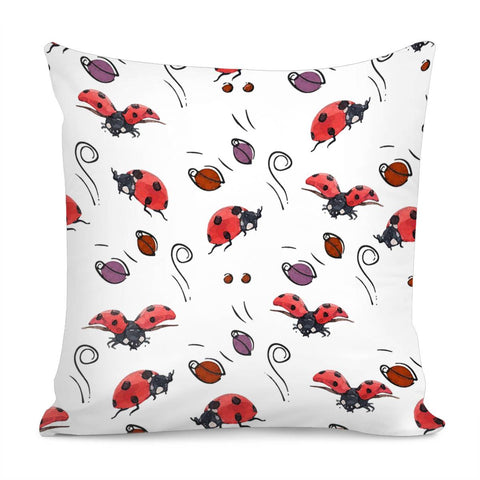 Image of Ladybug Pillow Cover