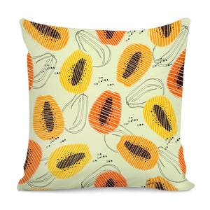 Papaya Pillow Cover