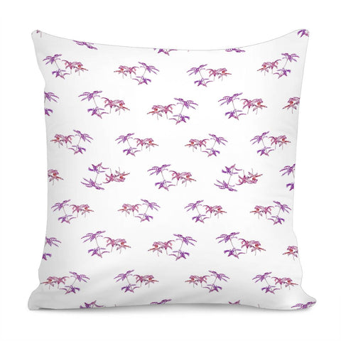 Image of Colored Nature Patten Design Pillow Cover