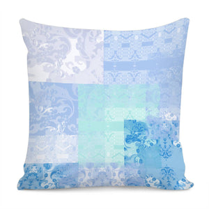 Blue Pillow Cover