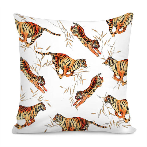 Image of Chinese Tiger Pillow Cover