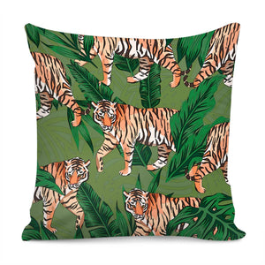 Chinese Tiger Pillow Cover