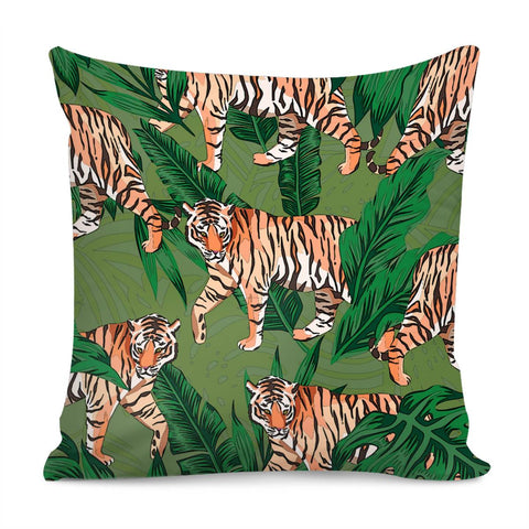 Image of Chinese Tiger Pillow Cover