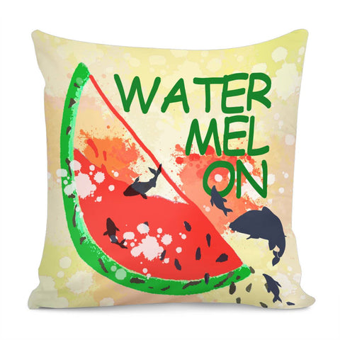 Image of Watermelon Pillow Cover