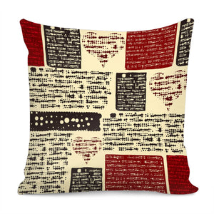 Retro Newspaper Pillow Cover