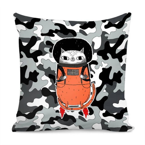 Image of Cat Pillow Cover