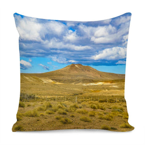 Patagonian Landscape Scene, Argentina Pillow Cover