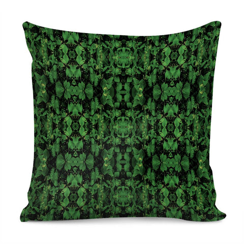 Image of Dark Nature Collage Print Pillow Cover